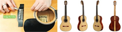 Thay dây đàn guitar đúng cách như thế nào?